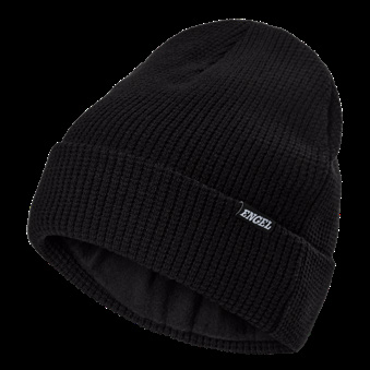 Knitted Hat with bead-knit effect